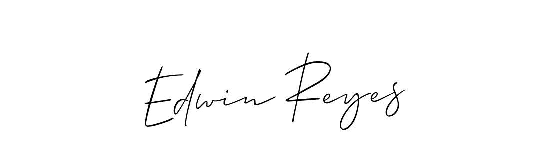 You should practise on your own different ways (Allison_Script) to write your name (Edwin Reyes) in signature. don't let someone else do it for you. Edwin Reyes signature style 2 images and pictures png