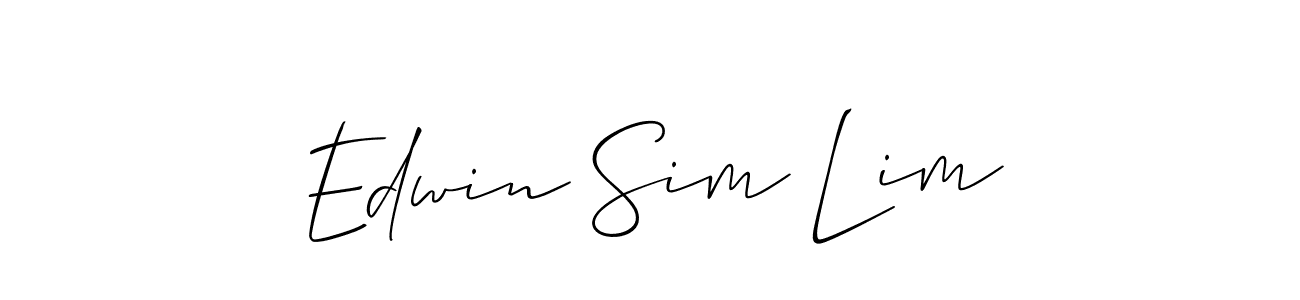 Check out images of Autograph of Edwin Sim Lim name. Actor Edwin Sim Lim Signature Style. Allison_Script is a professional sign style online. Edwin Sim Lim signature style 2 images and pictures png