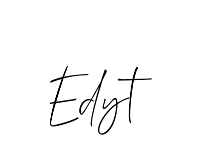 See photos of Edyt official signature by Spectra . Check more albums & portfolios. Read reviews & check more about Allison_Script font. Edyt signature style 2 images and pictures png