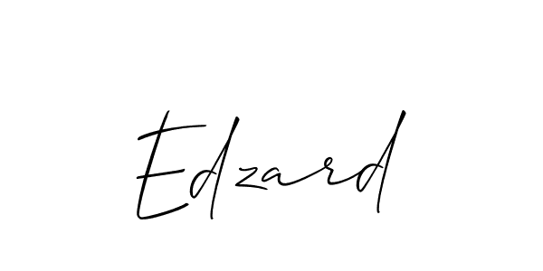 Once you've used our free online signature maker to create your best signature Allison_Script style, it's time to enjoy all of the benefits that Edzard name signing documents. Edzard signature style 2 images and pictures png