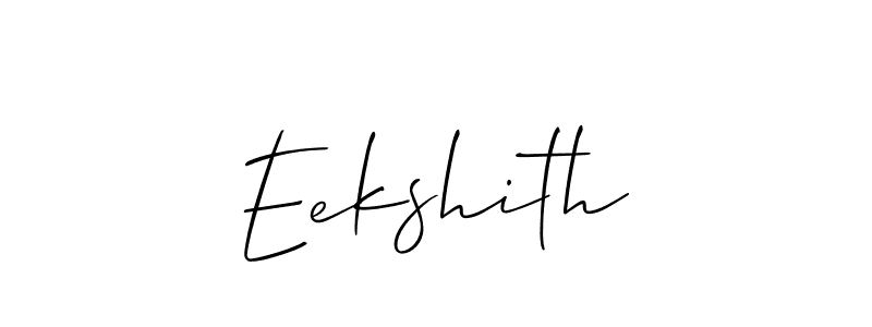 You should practise on your own different ways (Allison_Script) to write your name (Eekshith) in signature. don't let someone else do it for you. Eekshith signature style 2 images and pictures png