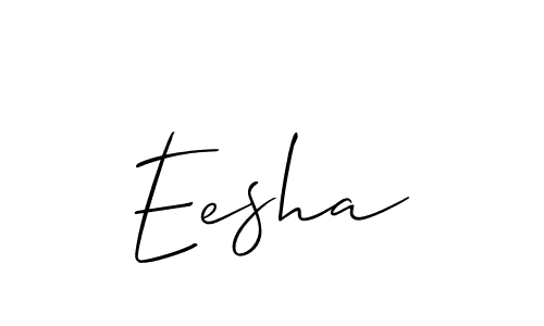You can use this online signature creator to create a handwritten signature for the name Eesha. This is the best online autograph maker. Eesha signature style 2 images and pictures png