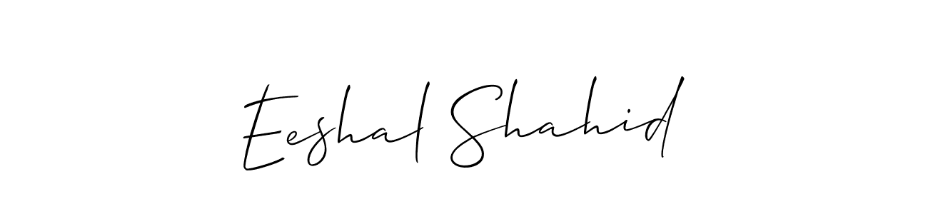 See photos of Eeshal Shahid official signature by Spectra . Check more albums & portfolios. Read reviews & check more about Allison_Script font. Eeshal Shahid signature style 2 images and pictures png