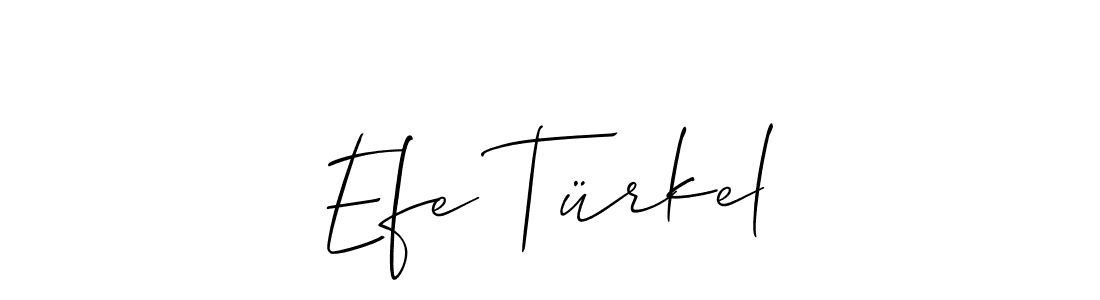 Make a short Efe Türkel signature style. Manage your documents anywhere anytime using Allison_Script. Create and add eSignatures, submit forms, share and send files easily. Efe Türkel signature style 2 images and pictures png