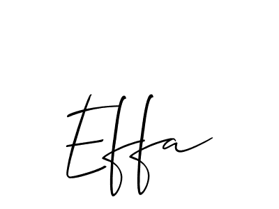 Check out images of Autograph of Effa name. Actor Effa Signature Style. Allison_Script is a professional sign style online. Effa signature style 2 images and pictures png