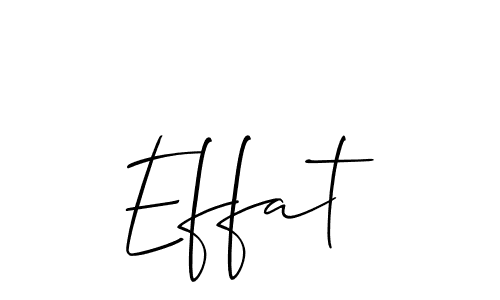 It looks lik you need a new signature style for name Effat. Design unique handwritten (Allison_Script) signature with our free signature maker in just a few clicks. Effat signature style 2 images and pictures png