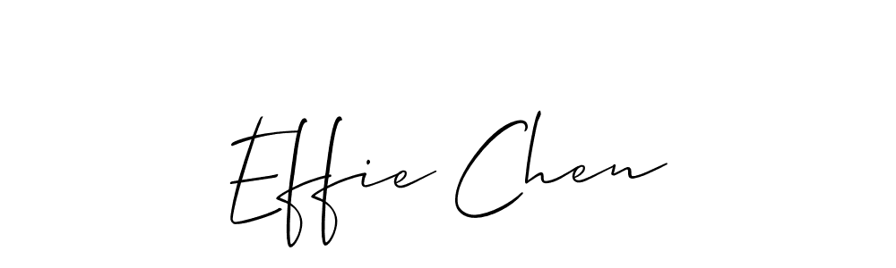 Once you've used our free online signature maker to create your best signature Allison_Script style, it's time to enjoy all of the benefits that Effie Chen name signing documents. Effie Chen signature style 2 images and pictures png