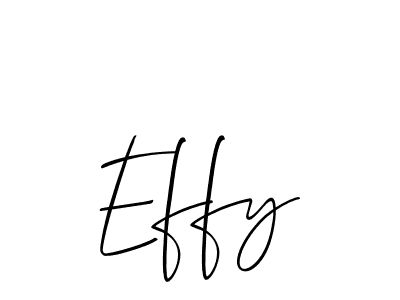 Make a short Effy signature style. Manage your documents anywhere anytime using Allison_Script. Create and add eSignatures, submit forms, share and send files easily. Effy signature style 2 images and pictures png