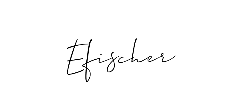 Similarly Allison_Script is the best handwritten signature design. Signature creator online .You can use it as an online autograph creator for name Efischer. Efischer signature style 2 images and pictures png