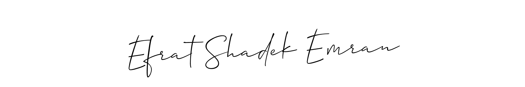 Here are the top 10 professional signature styles for the name Efrat Shadek Emran. These are the best autograph styles you can use for your name. Efrat Shadek Emran signature style 2 images and pictures png