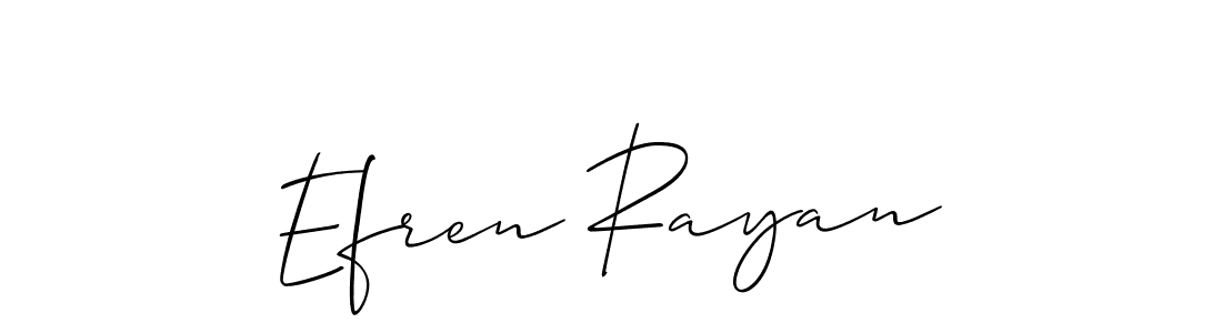 See photos of Efren Rayan official signature by Spectra . Check more albums & portfolios. Read reviews & check more about Allison_Script font. Efren Rayan signature style 2 images and pictures png