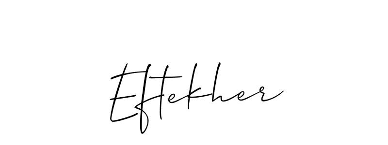 Check out images of Autograph of Eftekher name. Actor Eftekher Signature Style. Allison_Script is a professional sign style online. Eftekher signature style 2 images and pictures png