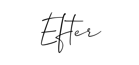 Practice writing Efter with the flow of Allison_Script lettering. A fantastic source of inspiration for developing your personal signature style. Efter signature style 2 images and pictures png