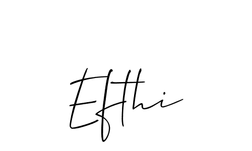 You can use this online signature creator to create a handwritten signature for the name Efthi. This is the best online autograph maker. Efthi signature style 2 images and pictures png