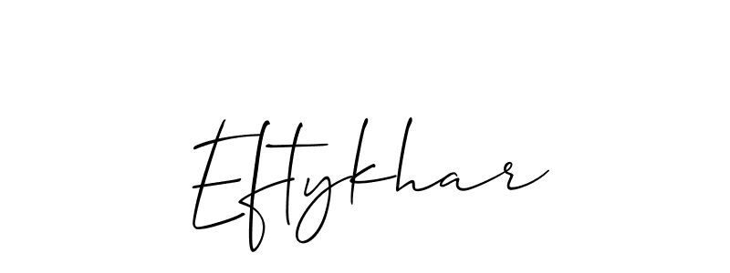 This is the best signature style for the Eftykhar name. Also you like these signature font (Allison_Script). Mix name signature. Eftykhar signature style 2 images and pictures png