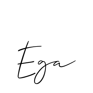 Make a beautiful signature design for name Ega. Use this online signature maker to create a handwritten signature for free. Ega signature style 2 images and pictures png