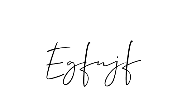 It looks lik you need a new signature style for name Egfnjf. Design unique handwritten (Allison_Script) signature with our free signature maker in just a few clicks. Egfnjf signature style 2 images and pictures png