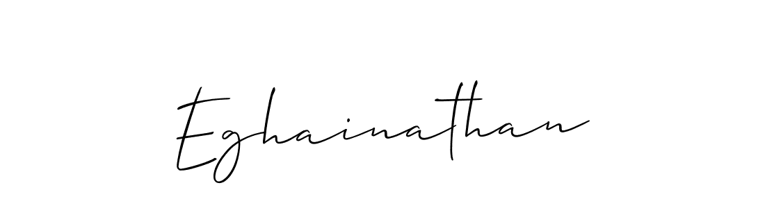 It looks lik you need a new signature style for name Eghainathan. Design unique handwritten (Allison_Script) signature with our free signature maker in just a few clicks. Eghainathan signature style 2 images and pictures png
