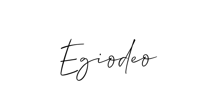 Make a beautiful signature design for name Egiodeo. With this signature (Allison_Script) style, you can create a handwritten signature for free. Egiodeo signature style 2 images and pictures png