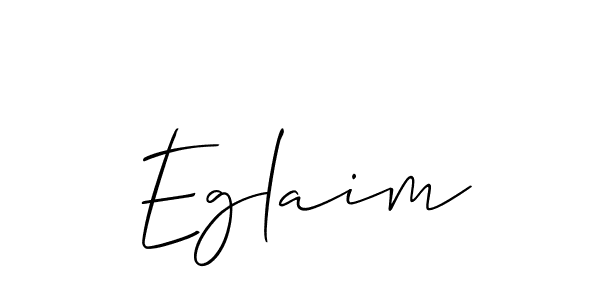 Make a beautiful signature design for name Eglaim. With this signature (Allison_Script) style, you can create a handwritten signature for free. Eglaim signature style 2 images and pictures png