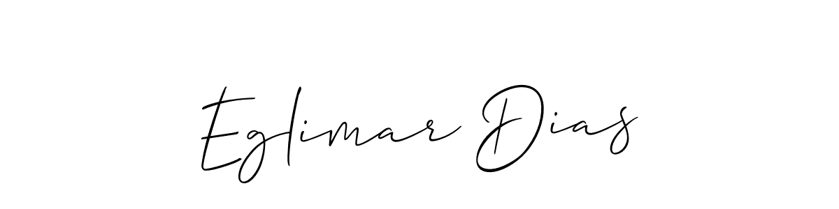 Create a beautiful signature design for name Eglimar Dias. With this signature (Allison_Script) fonts, you can make a handwritten signature for free. Eglimar Dias signature style 2 images and pictures png