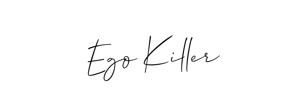 Similarly Allison_Script is the best handwritten signature design. Signature creator online .You can use it as an online autograph creator for name Ego Killer. Ego Killer signature style 2 images and pictures png