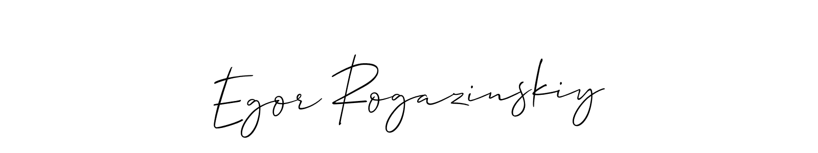 Similarly Allison_Script is the best handwritten signature design. Signature creator online .You can use it as an online autograph creator for name Egor Rogazinskiy. Egor Rogazinskiy signature style 2 images and pictures png