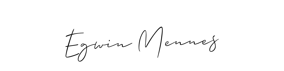 Similarly Allison_Script is the best handwritten signature design. Signature creator online .You can use it as an online autograph creator for name Egwin Mennes. Egwin Mennes signature style 2 images and pictures png