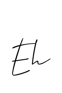 Eh stylish signature style. Best Handwritten Sign (Allison_Script) for my name. Handwritten Signature Collection Ideas for my name Eh. Eh signature style 2 images and pictures png