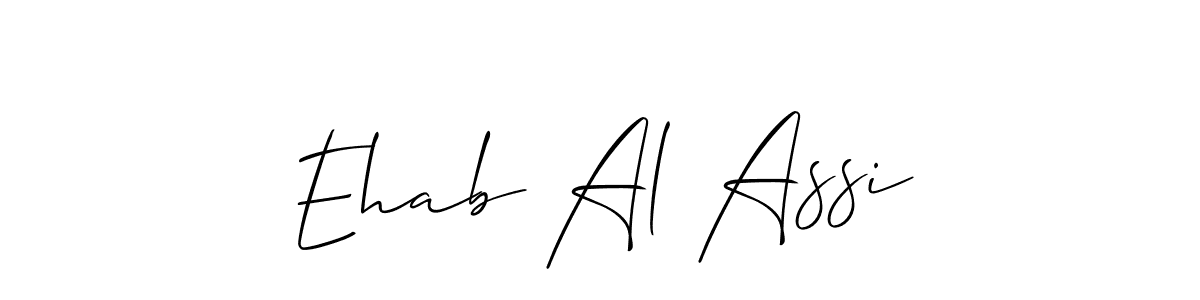 Here are the top 10 professional signature styles for the name Ehab Al Assi. These are the best autograph styles you can use for your name. Ehab Al Assi signature style 2 images and pictures png