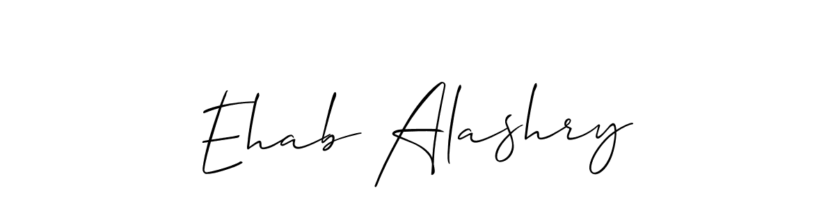 Best and Professional Signature Style for Ehab Alashry. Allison_Script Best Signature Style Collection. Ehab Alashry signature style 2 images and pictures png