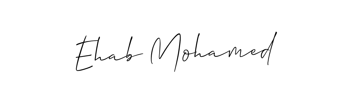 Once you've used our free online signature maker to create your best signature Allison_Script style, it's time to enjoy all of the benefits that Ehab Mohamed name signing documents. Ehab Mohamed signature style 2 images and pictures png