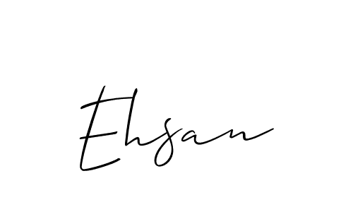 How to Draw Ehsan signature style? Allison_Script is a latest design signature styles for name Ehsan. Ehsan signature style 2 images and pictures png