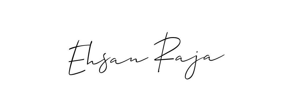 You should practise on your own different ways (Allison_Script) to write your name (Ehsan Raja) in signature. don't let someone else do it for you. Ehsan Raja signature style 2 images and pictures png