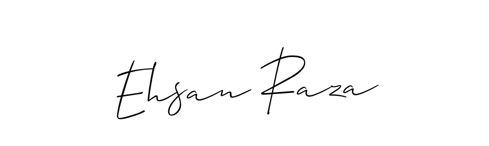 How to make Ehsan Raza signature? Allison_Script is a professional autograph style. Create handwritten signature for Ehsan Raza name. Ehsan Raza signature style 2 images and pictures png