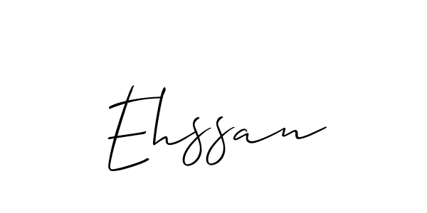Make a short Ehssan signature style. Manage your documents anywhere anytime using Allison_Script. Create and add eSignatures, submit forms, share and send files easily. Ehssan signature style 2 images and pictures png