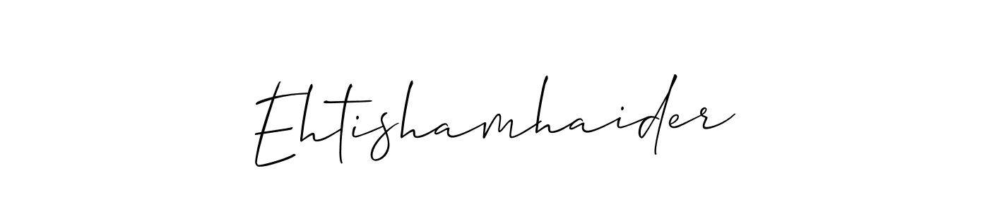 Best and Professional Signature Style for Ehtishamhaider. Allison_Script Best Signature Style Collection. Ehtishamhaider signature style 2 images and pictures png