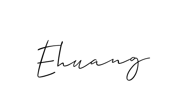 Make a beautiful signature design for name Ehuang. Use this online signature maker to create a handwritten signature for free. Ehuang signature style 2 images and pictures png