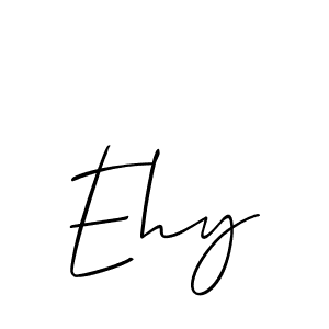 This is the best signature style for the Ehy name. Also you like these signature font (Allison_Script). Mix name signature. Ehy signature style 2 images and pictures png