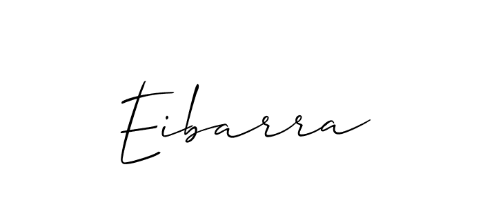 Eibarra stylish signature style. Best Handwritten Sign (Allison_Script) for my name. Handwritten Signature Collection Ideas for my name Eibarra. Eibarra signature style 2 images and pictures png