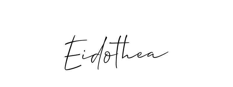 Make a beautiful signature design for name Eidothea. Use this online signature maker to create a handwritten signature for free. Eidothea signature style 2 images and pictures png