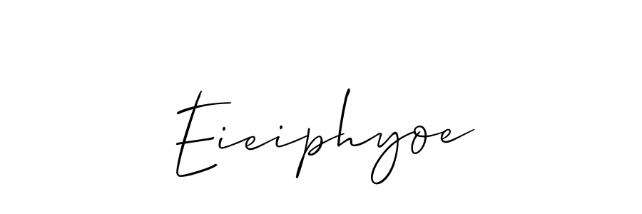 Eieiphyoe stylish signature style. Best Handwritten Sign (Allison_Script) for my name. Handwritten Signature Collection Ideas for my name Eieiphyoe. Eieiphyoe signature style 2 images and pictures png