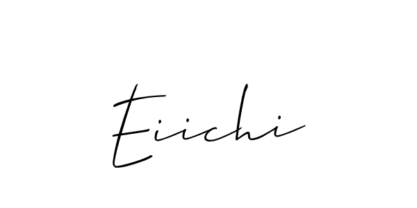 Also You can easily find your signature by using the search form. We will create Eiichi name handwritten signature images for you free of cost using Allison_Script sign style. Eiichi signature style 2 images and pictures png
