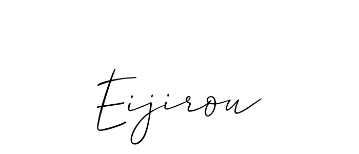 Create a beautiful signature design for name Eijirou. With this signature (Allison_Script) fonts, you can make a handwritten signature for free. Eijirou signature style 2 images and pictures png
