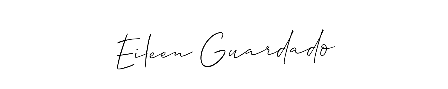 Check out images of Autograph of Eileen Guardado name. Actor Eileen Guardado Signature Style. Allison_Script is a professional sign style online. Eileen Guardado signature style 2 images and pictures png