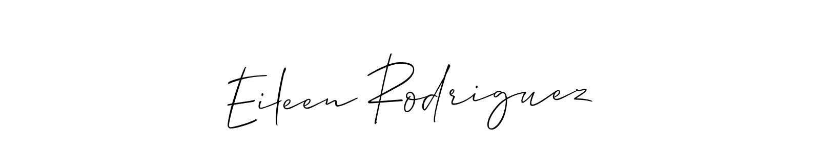 Check out images of Autograph of Eileen Rodriguez name. Actor Eileen Rodriguez Signature Style. Allison_Script is a professional sign style online. Eileen Rodriguez signature style 2 images and pictures png