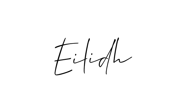 Also You can easily find your signature by using the search form. We will create Eilidh name handwritten signature images for you free of cost using Allison_Script sign style. Eilidh signature style 2 images and pictures png