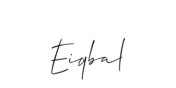 You can use this online signature creator to create a handwritten signature for the name Eiqbal. This is the best online autograph maker. Eiqbal signature style 2 images and pictures png