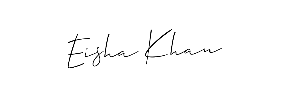 Best and Professional Signature Style for Eisha Khan. Allison_Script Best Signature Style Collection. Eisha Khan signature style 2 images and pictures png