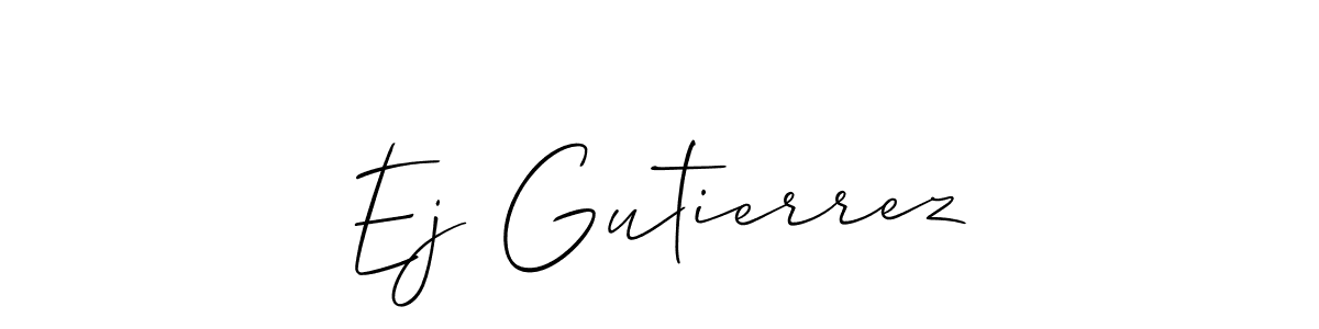 Make a beautiful signature design for name Ej Gutierrez. Use this online signature maker to create a handwritten signature for free. Ej Gutierrez signature style 2 images and pictures png